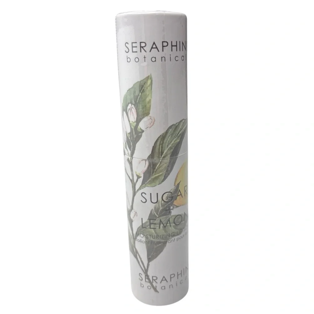 SERAPHINE BOTANICALS Sugar + Lemon Moisturizing Lip Buffer